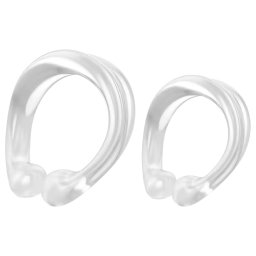 Silikonowy pierścień na żołądź - na opóźnienie wytrysku (przezroczysty)
