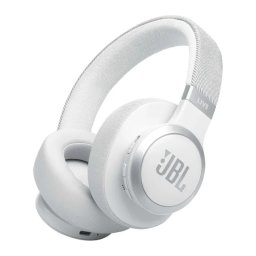 JBL Live 770NC Nauszne Bluetooth 5.3 Biały