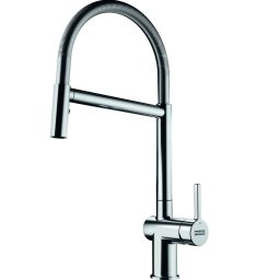 Franke Active - Bateria zlewozmywakowa z elastycznym ramieniem, chrom 115.0653.407