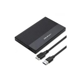 Qoltec 52277 SSD HDD 2.5" SATA USB 3.0 Czarny
