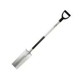 DEDRA Garden 80B008 Łopata szpadel drenarski wąski do drenażu metalowy 127 cm uchwyt D