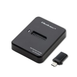 Qoltec 50314 do Dysków SSD M.2 SATA NGFF USB 3.1 Czarny