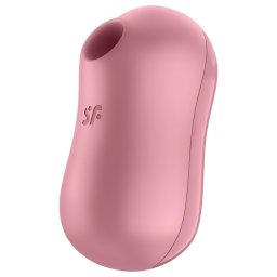 Satisfyer Cotton Candy - stymulator łechtaczki na fale powietrzne - koralowy