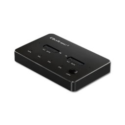 Qoltec 50310 do Dysków 2x SSD M.2 SATA NGFF USB typ C Czarny