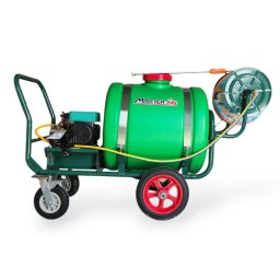 MasterCut FH-36F OPRYSKIWACZ WÓZKOWY ELEKTRYCZNY JEZDNY TACZKOWY WÓZKOWY NA KOŁACH 160L ZASILANIE 230V 50HZ