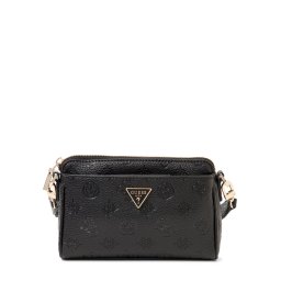GUESS torba na ramię - Cresidia II Mini Kobiety Sztuczna skóra czarny, ONE SIZE