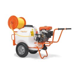 TRIUNFO SH100/40 OPRYSKIWACZ SPALINOWY JEZDNY TACZKOWY WÓZKOWY NA KOŁACH 100L 40BAR HONDA