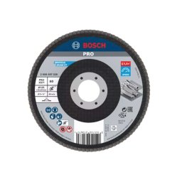 Bosch Akcesoria - Listkowa tarcza szlifierska do stali P80, średnica 125 mm 2608607328
