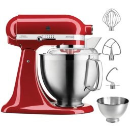 Robot Kuchenny KitchenAid Artisan 5KSM185PSEER Czerwony