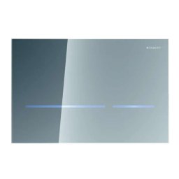 Geberit Sigma80 - Elektroniczne sterowanie spłukiwaniem, zasilanie sieciowe, szkło lustrzane 116.092.SM.6