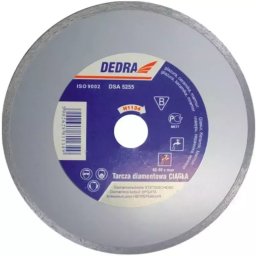 TARCZA DIAMENTOWA CIĄGŁA DO GLAZURY, GRESU DEDRA H1136E 250X25,4MM
