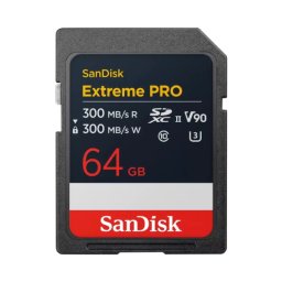 SANDISK Extreme PRO SDXC 64GB 300MB/S V90