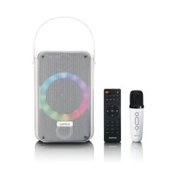Lenco BTC-060WH 20W Karaoke LED Biały