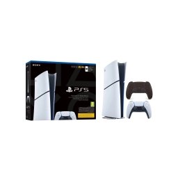 Sony PlayStation 5 Digital Slim E Chassis (PS5) 825GB + Dodatkowy Pad Czarny