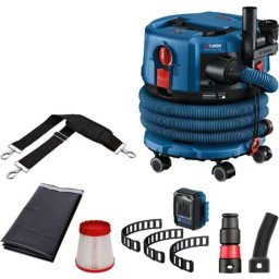 Bosch - Odkurzacz przemysłowy akumulatorowy 18 V, pojemność 12 l, bez akumulatora i ładowarki 06019K2000