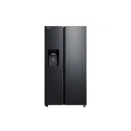 Toshiba SBS GR-RS755WI-PMJ(05) Pełny No Frost 177,5cm Dystrybutor wody Zdalne sterowanie Czarny Inox