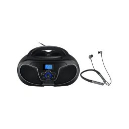 Manta BBX007 BOOMBOX Bluetooth Czarny + Słuchawki MNH02