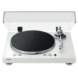 Yamaha MusicCast Vinyl 500 Manualny Napęd paskowy Przedwzmacniacz Wi-Fi Bluetooth AirPlay Biały