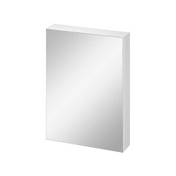 Cersanit City - Szafka z lustrem, 80x59x14 cm, 1 drzwi, zawiasy lewa/prawa, biały S584-024-DSM