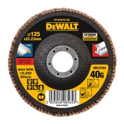 DeWALT - Ściernica lamelkowa, P40, średnica 125 mm DT30602