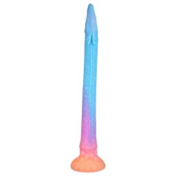 OgazR XXL Eel - długie analne dildo świecące w ciemności - 47 cm różowe