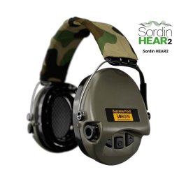 Słuchawki aktywne Sordin Supreme PRO-X camo LED Hear 2 SOR75302-X-07-S