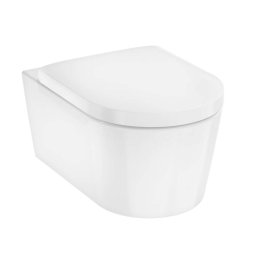 Hansgrohe EluPura S - Miska wisząca WC z deską SoftClose, AquaFall, SmartClean, biała 61119450