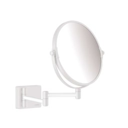 Hansgrohe AddStoris - Lusterko kosmetyczne naścienne, biały mat 41791700