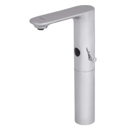 Sanela - Automatyczna bateria umywalkowa, zasilanie sieciowe, chrom SLU 60