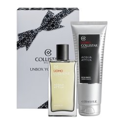 Collistar Xmas 2025 Uomo Acqua Attiva Woda toaletowa 100ml spray + Shower-Shampoo szampon pod prysznic 250ml