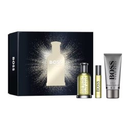 Hugo Boss Boss Bottled Woda toaletowa 100ml spray + Ĺťel pod prysznic 100ml + Woda toaletowa 10ml spray