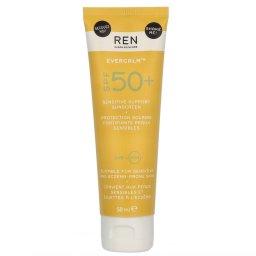 Ren Clean Skincare Evercalm Sensitivity Support Sunscreen SPF50+ krem do twarzy 50ml