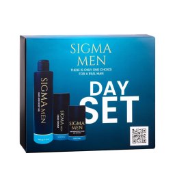 Sigma Men Day Ĺźel do mycia ciaĹa i wĹosĂłw 200ml + krem do rÄk 100ml + krem na dzieĹ do twarzy 50ml