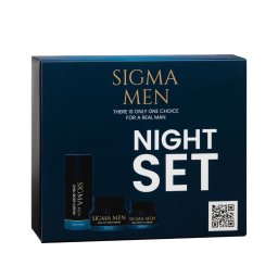 Sigma Men Night balsam do ciaĹa 100ml + serum na noc 50ml + krem pod oczy 30ml