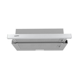 HOMEFORT HPK611X Okap do zabudowy z owietleniem LED 1 silnik,408 m3/h,54-66 dB,60 cm szerokoci,B