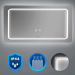 Oglind Vid 120 cu iluminare LED 120x60 cm