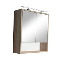 Szafka z lustrem grnym Luna 60, db Sonoma