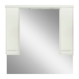 Lustrzana szafka cienna Nerva 105 cm biaa