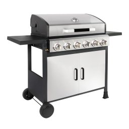 Szeciopalnikowy grill gazowy Brenner G6N 3 kW