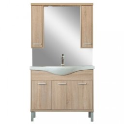 Kompletne meble azienkowe Nerva 105, db sonoma