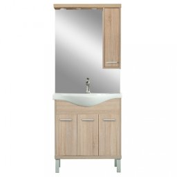 Kompletne meble azienkowe Nerva 75, db sonoma