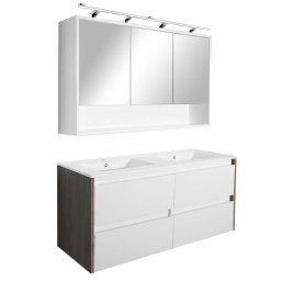 Porto 120 w komplecie w kolorze czerwono-biaym