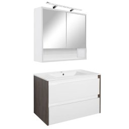 Porto 80 w komplecie w kolorze czerwono-biaym