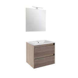 Porto Prime 60 kompletny db sonoma-czerwony wiz