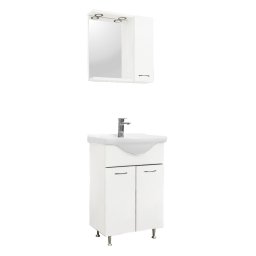 Kompletne meble azienkowe Ruben 55 Biay