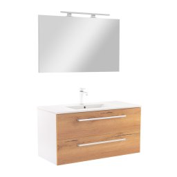Vario Clam 100 kompletne meble azienkowe biay db