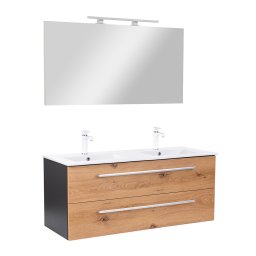 Vario Clam 120 kompletne meble azienkowe db antracytowy