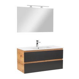 Vario Forte 100 kompletne meble azienkowe db-antracyt