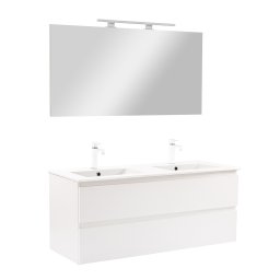 Vario Forte 120 kompletne meble azienkowe biay-biay