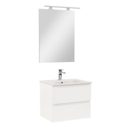 Vario Forte 60 kompletne meble azienkowe biay-biay